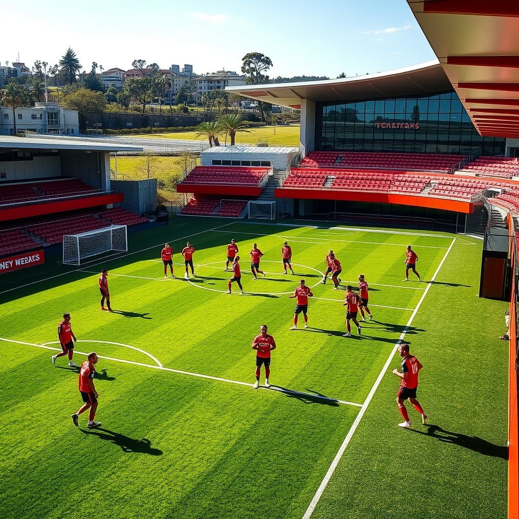 半岛app下载体育-西悉尼流浪者训练基地开放，备战世俱杯进入冲刺阶段