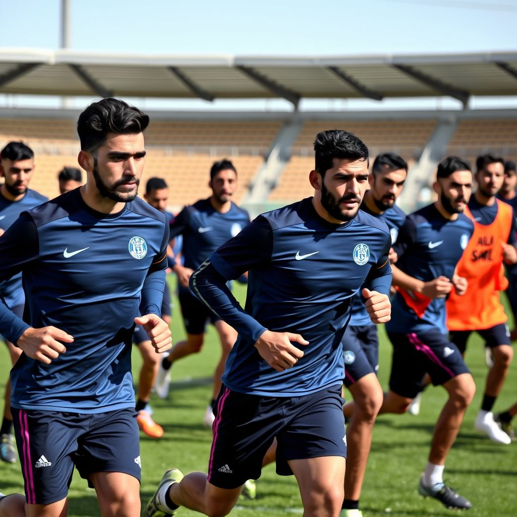 半岛体育app官网-阿尔希拉尔体能训练升级，备战摩洛哥瓦赫达半决赛